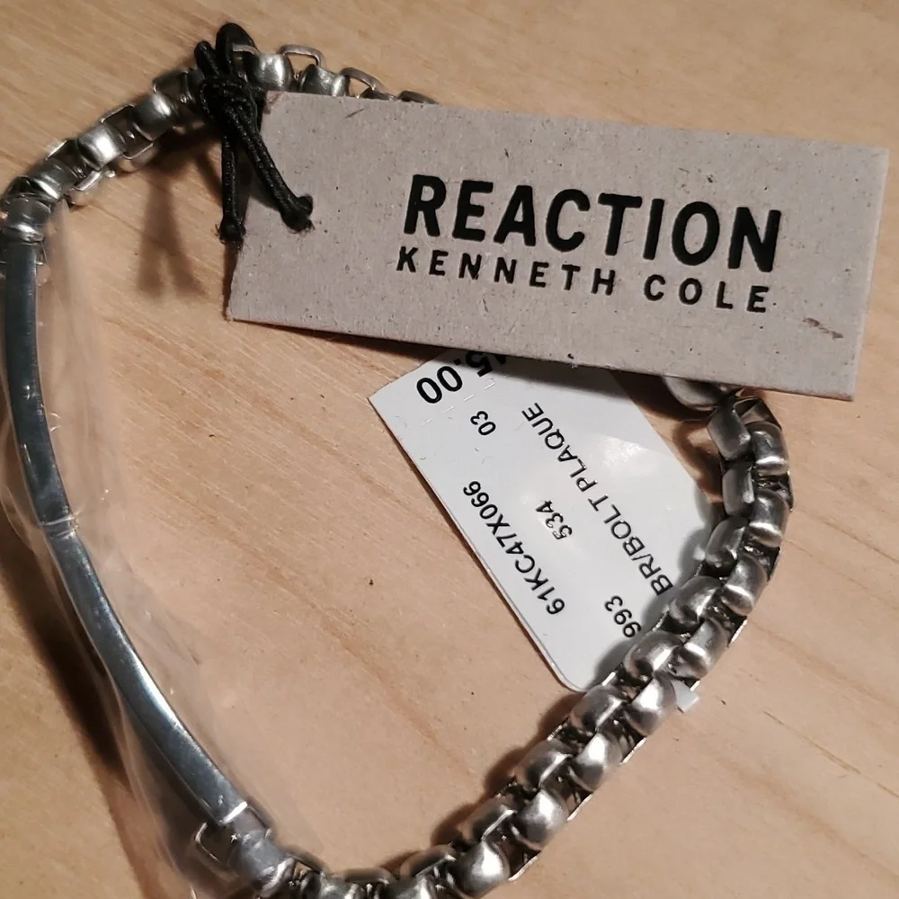 🌾SILVER TONE CHAIN LINK BRACELET - Picture 9 of 11